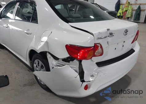 2010 Toyota Corolla Le из США, поврежденный, VIN JTDBU4EE4A9096897